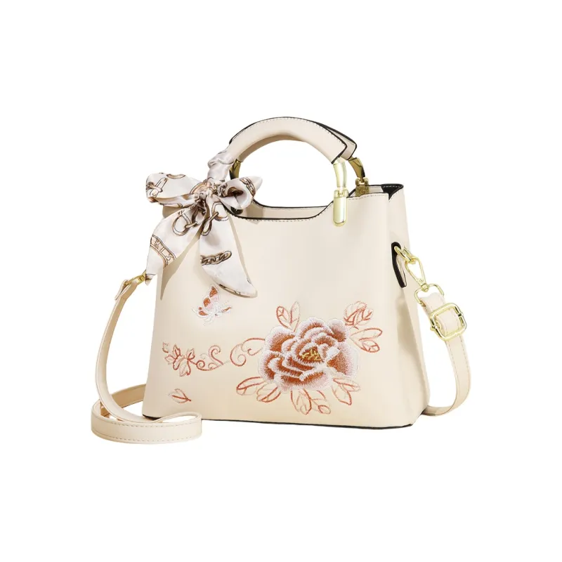 Weymond Leather Handbag Regular Women's Multicolor-0