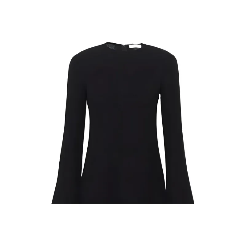 Chloe Long Sleeved Dress Women's Black-3