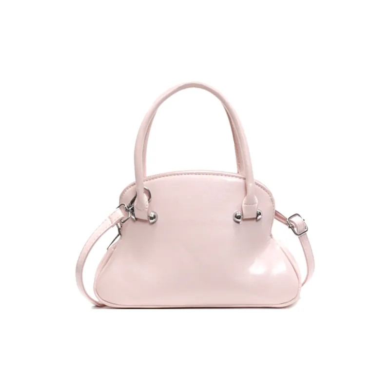 NATTY PU Shoulder Bag Crossbody Bag Handbag Regular Women's White/Pink/Cream Blue/Purple/Black-8