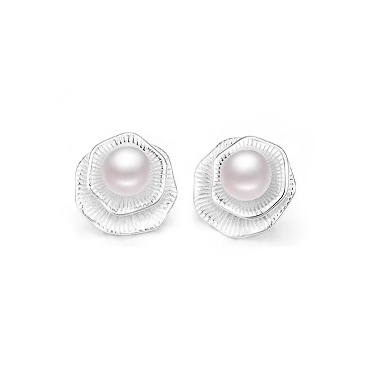 GIFT&CO S925 Silver Stud Earrings Women's-0