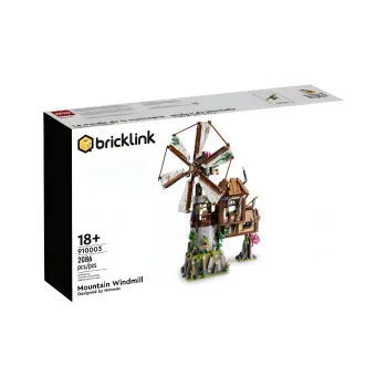 LEGO Bricklink Mountain Valley Windmill Building Blocks 2085pcs 910003