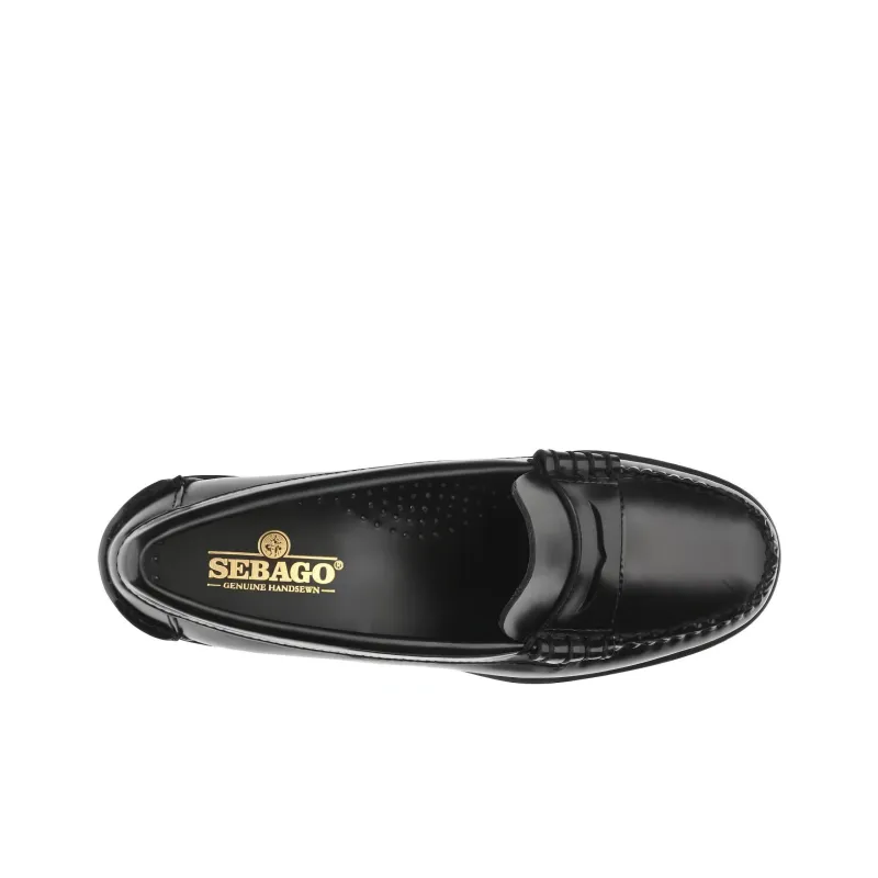 Sebago Chunky Heel High Heels Women's Black-2