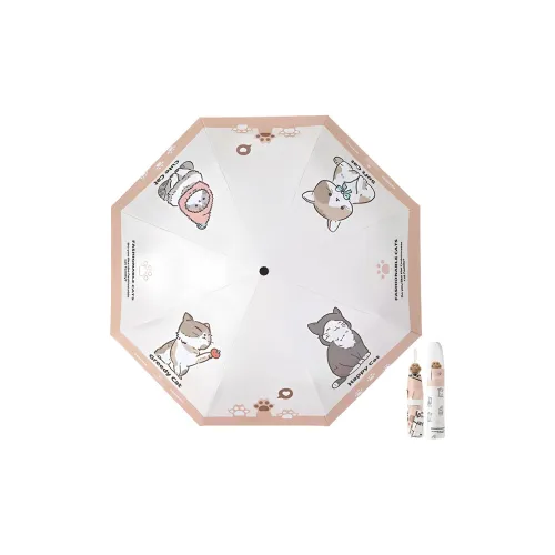 Jingda Cute Cat Paw Umbrella Cartoon Sun Protection Umbrella With Sunshade Portable Handbag Umbrella
