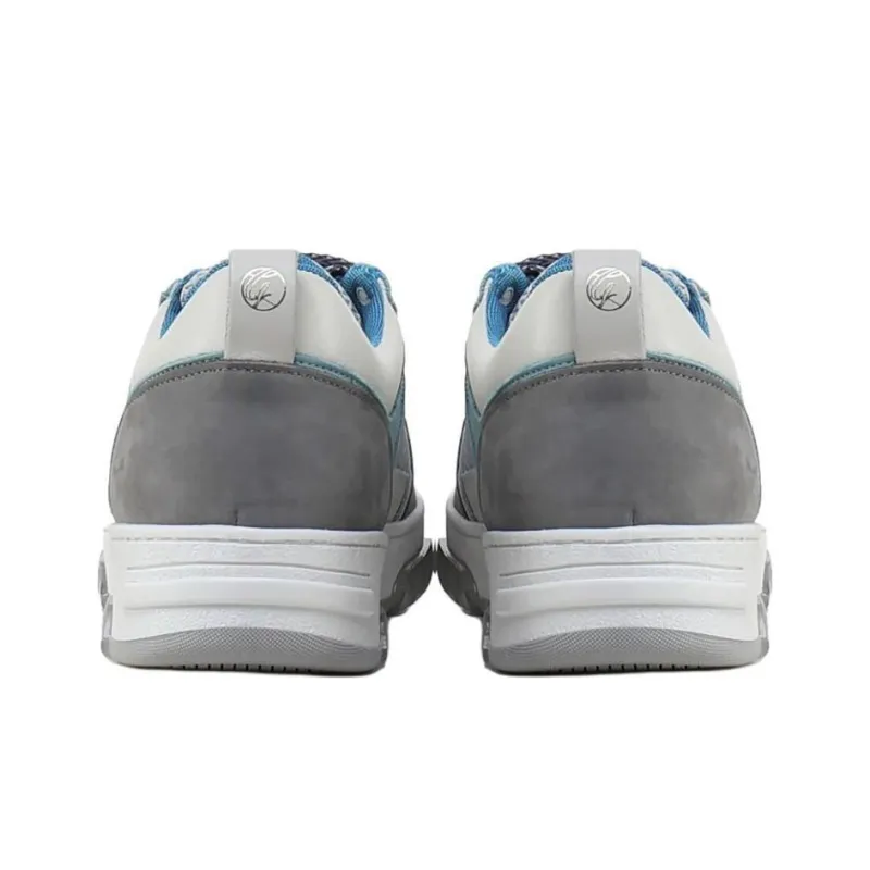 Giuliano Galiano Vyper Low-Top Skateboard Shoes Men's Gray Blue-3