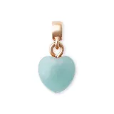 Amazonite Heart Pendant