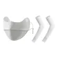 Light Gray Mask-Sun Protection Two-Piece Set[Face Mask+Cooling Arm Sleeves]