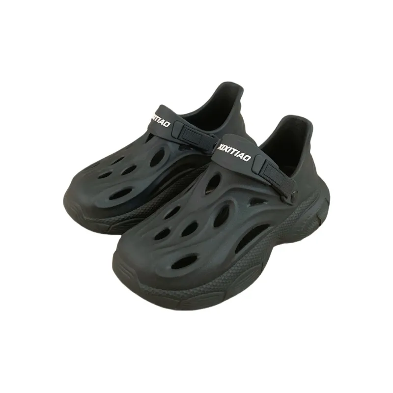 Thin Strips Sandal Slippers Men's, Milk White-5