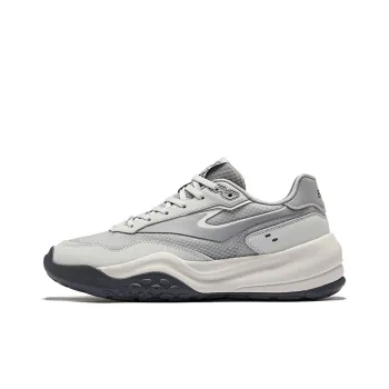 Erke Cushioning Wear Resistant Low Top Casual Shoes Men's Gray