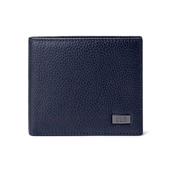 HLA Genuine Leather, Cow Leather Wallet, Wallet, Wallet Card Holder Unisex Black-1