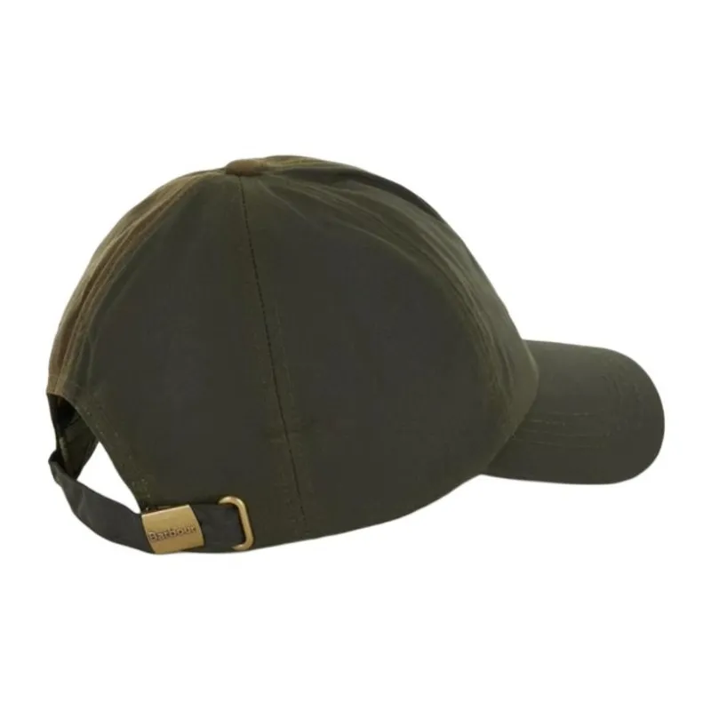 BARBOUR Cotton Baseball Caps Unisex Green-1