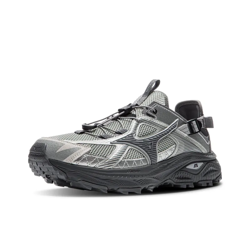 Mizuno Racer Trail Breathable Traction River Trekking Shoes Unisex Charcoal Gray-1
