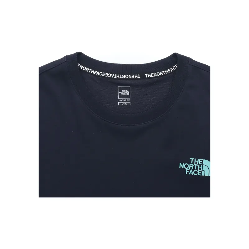 THE NORTH FACE T Shirt Unisex Marine Blue-3