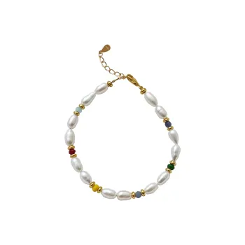 Old Fu Gold Pearl Bracelets Women's