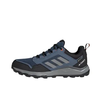 Adidas Terrex Tracerocker Waterproof And Breathable Support Low Top Trail Running Shoes Men's Blue Gray