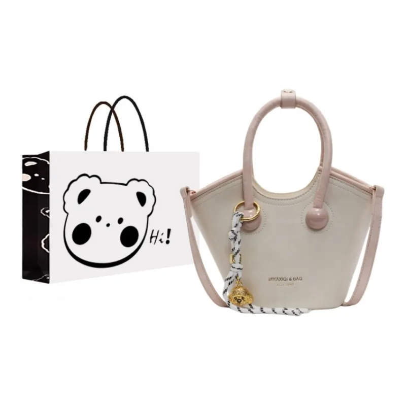 NX DOUGHNUT PU Portable Bucket Bag Regular Women's Multicolor-2