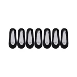 [7 Pack/Ultra Invisible, Slip-Resistant]7 Pack Black