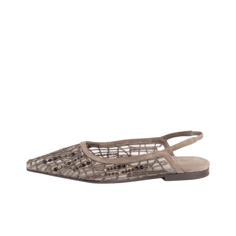 Brunello Cucinelli Casual Single Shoes Women's Brown-0