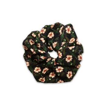 La DOUBLEJ. Velvet, Viscose, Silk Hair Tie Women's Green