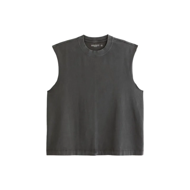 Abercrombie＆Fitch Tank Top Men's Black-0