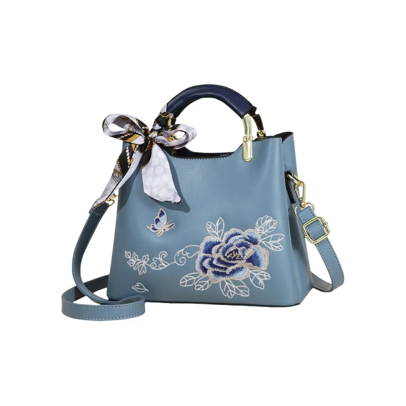 Weymond Leather Handbag Regular Women's Multicolor-2