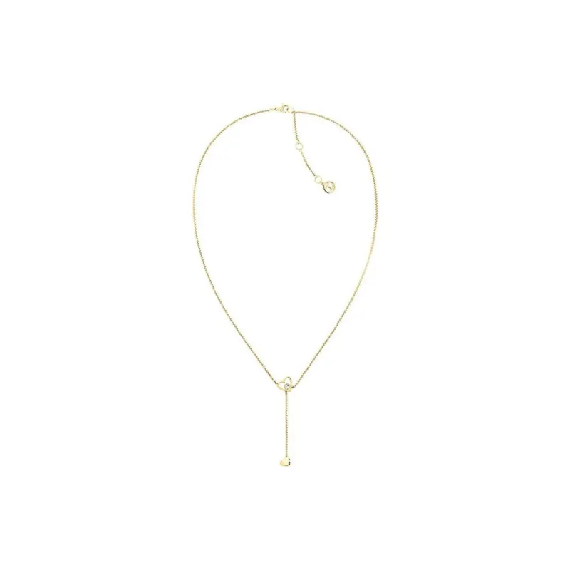 Tommy Hilfiger Stainless Steel Necklaces Women's Gold-1