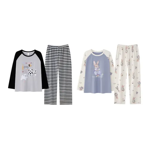 Herbal Primer Pajama Set Women's Combo Set