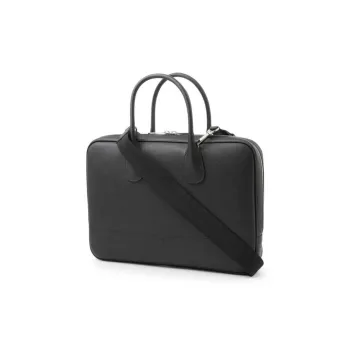 Valextra Calfskin Handbag Men's Black