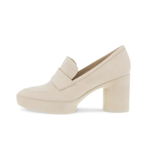 Ecco SHAPE SCULPTED MOTION 55 Loafers 5.5cm Women's Beige