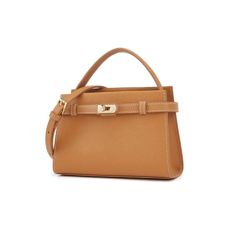 ELLE Palmaris Cow Leather Handbag Women's Multicolor-5