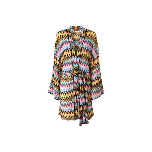MISSONI Belted Lamé Cover up
