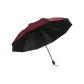 Burgundy+Extra Large Three-Person 12 Bone-Vinyl Sun Protection