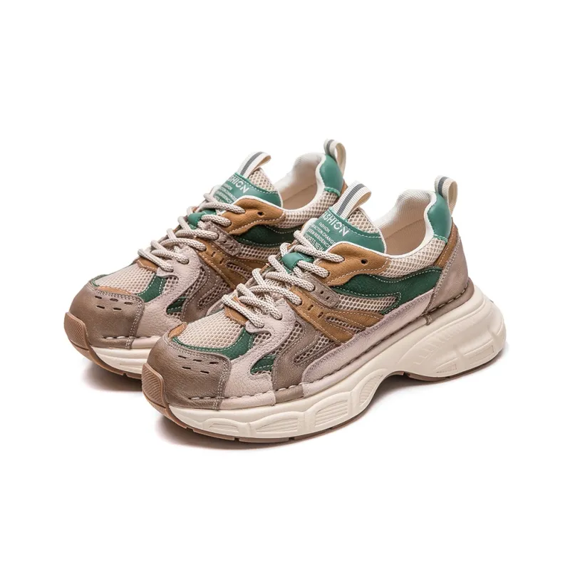 Jay Lightweight Low Top Chunky Sneakers Women's-6