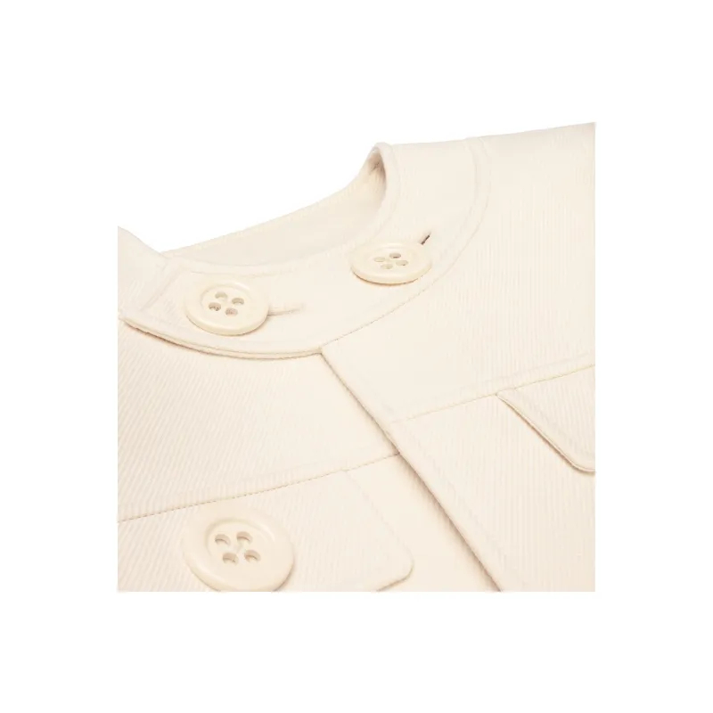 CELINE Brompton Jacket In Wool Silk Gabardine-2