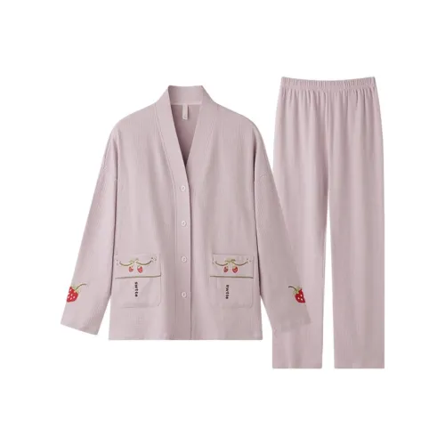 ZAO FU NIAO Pajama Set Women's Purple