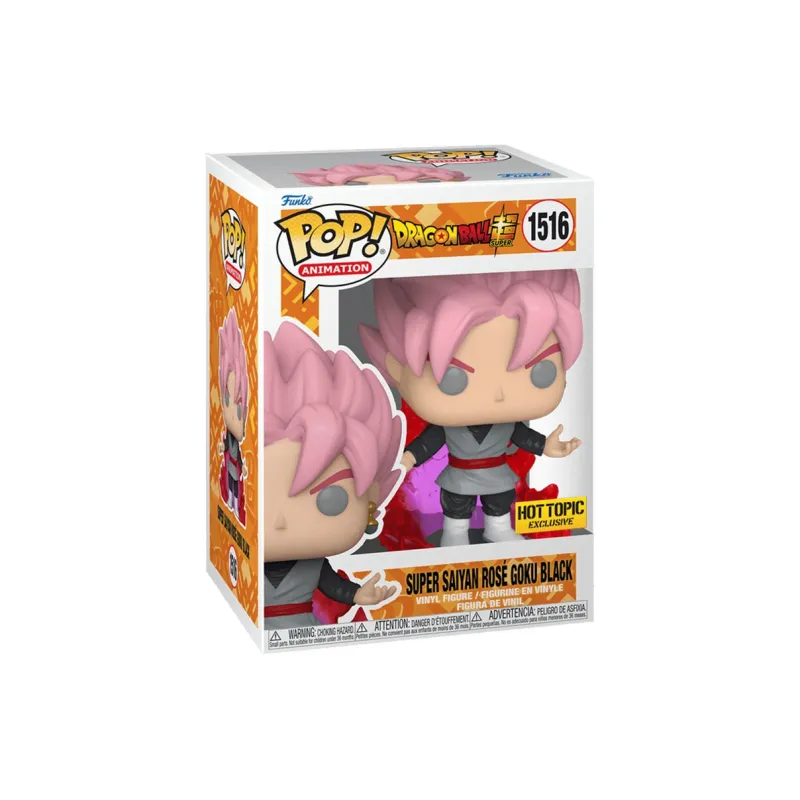 Funko Dragon Ball Super Saiyan Peach Red Black Goku Glow in The Dark Version Chibi Figures-1
