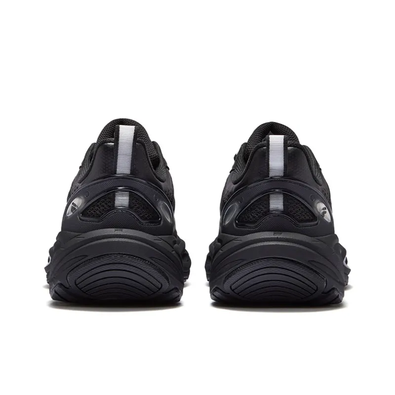 FILA FUSION BUZZARD II Meteorite Shoes 2nd Generation Low Top Casual Shoes Men's Black Silver-3