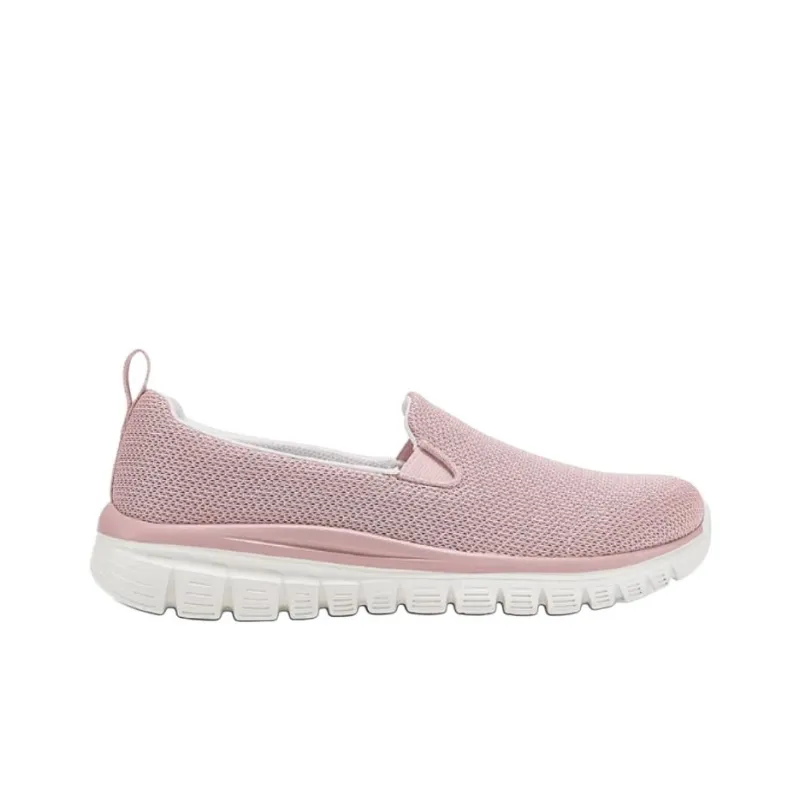 Skechers Graceful Anti Slip Wear Resistant Low Top Casual Shoes Women's Pink-1
