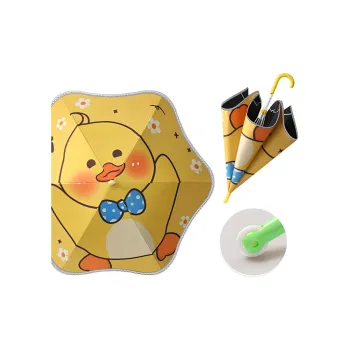 Yubao Umbrella Kids Girl School Special Boy Sun Umbrella Rounded Corner With Wheels Safety