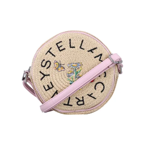Stella McCartney Flower Embroidered Interwovened Crossbody Bag