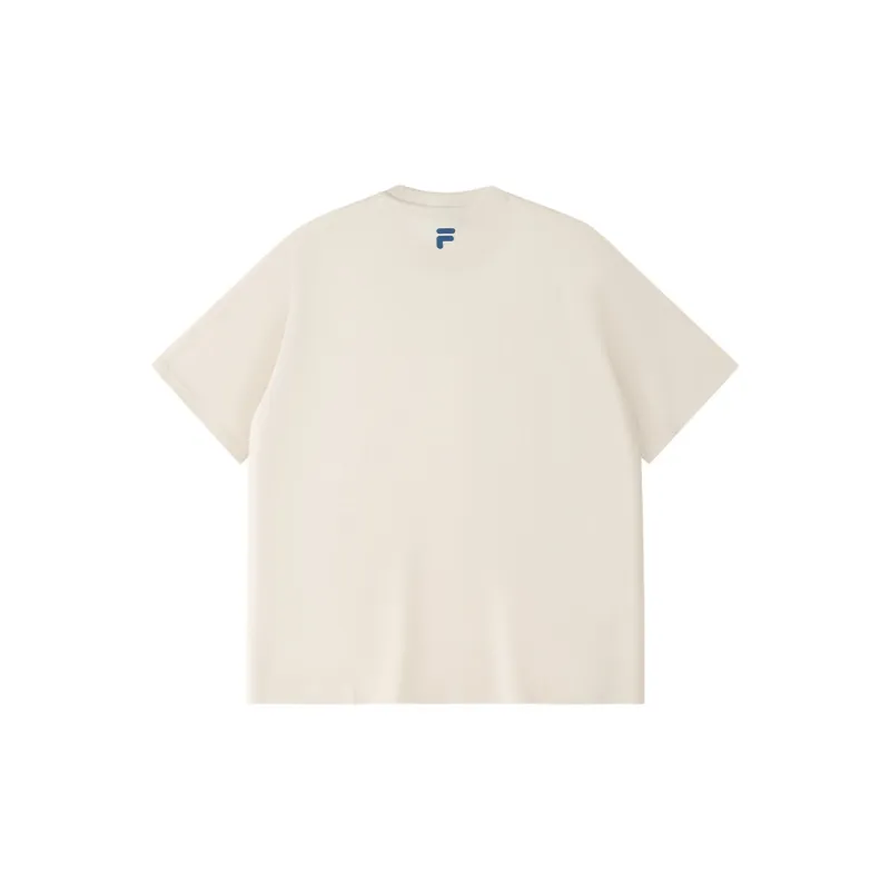 FILA FUSION LIFE T Shirt Unisex Pen Screw Apricot-1