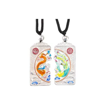 CLARKIA FLOWER S999 Fine Silver Sterling Silver Necklaces Unisex