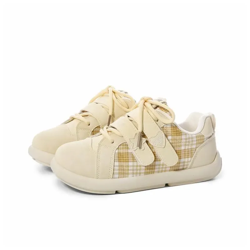 UNIITY Skateboard Shoes Women's Low Top Pink/Yellow/Blue-7