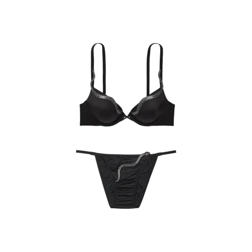 Victoria's Secret Underwear Set Women's Black