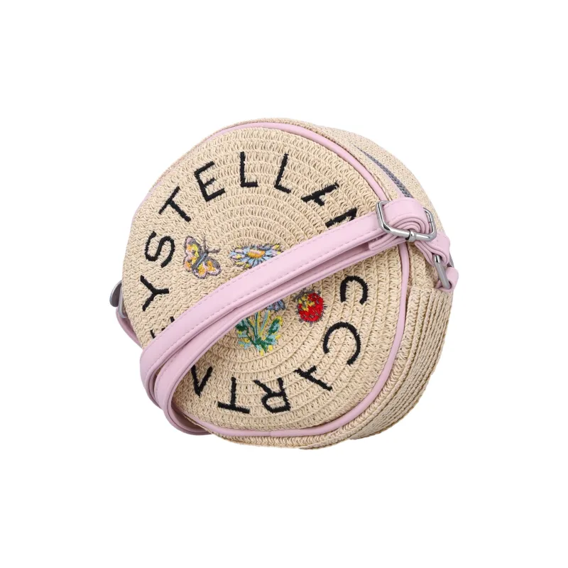 Stella McCartney Flower Embroidered Interwovened Crossbody Bag-1