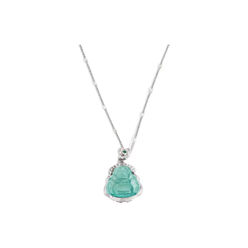 PUTUOSHANWENCHUANG Ice Glutinous Jadeite Necklaces Women's