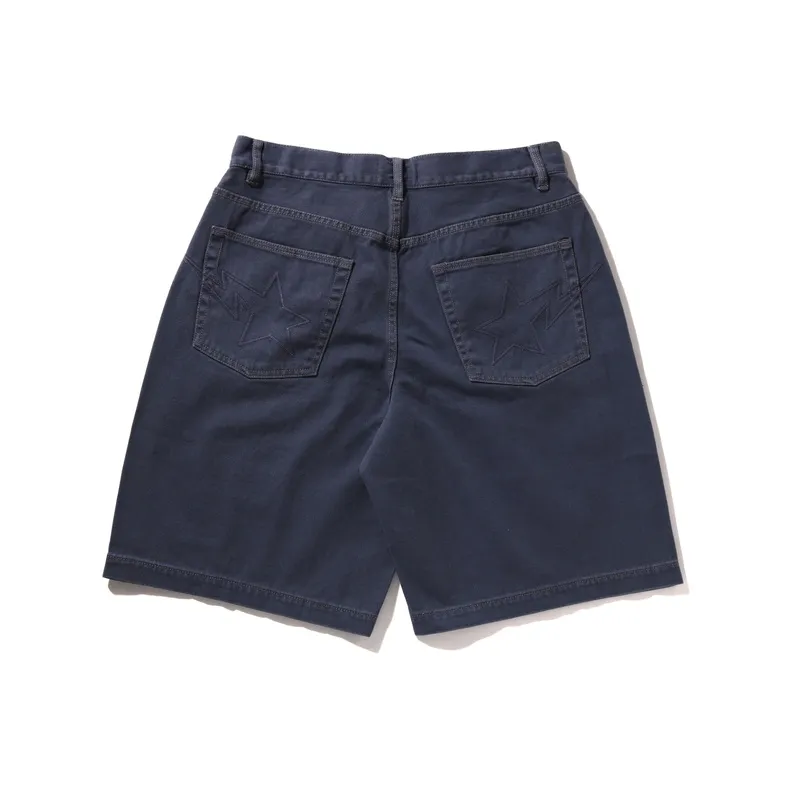 A BATHING APE SS25 Cargo Shorts Men's Charcoal Gray CCX-1