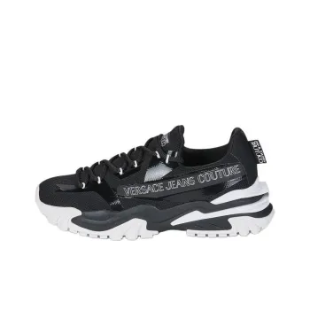 VERSACE JEANS COUTURE Low Top Casual Shoes Men's Black
