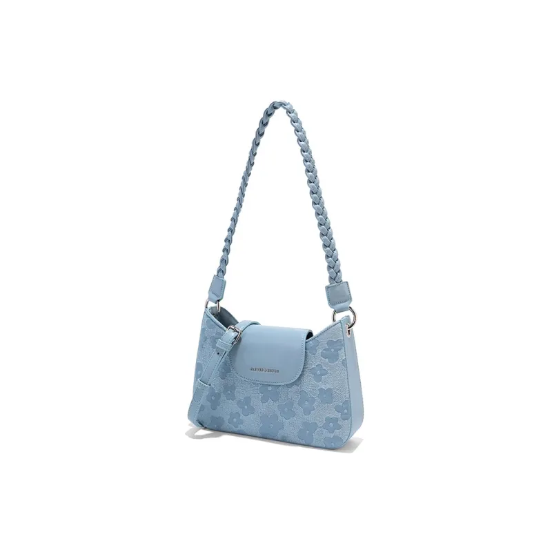 CLEVER& KETCH PU Shoulder Bag Crossbody Bag Regular Women's Blue/White/Black/Khaki-1