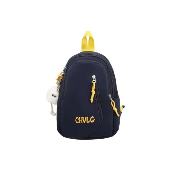 GOBLIN SHARKS 1759 Nylon Shoulder Bag Unisex Blue/Black/Red/Yellow