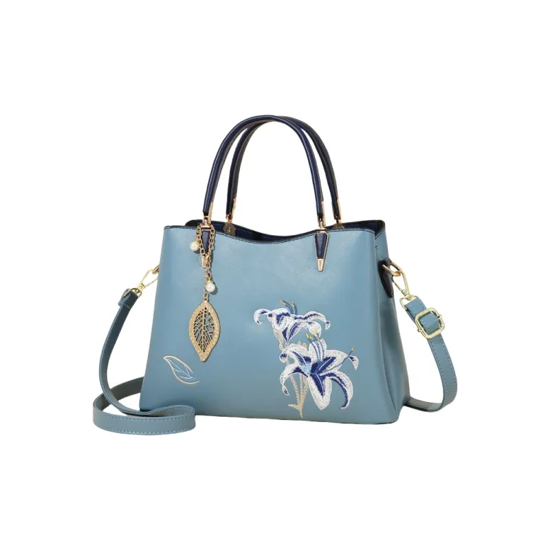 Weymond Leather Handbag Regular Women's Multicolor-2
